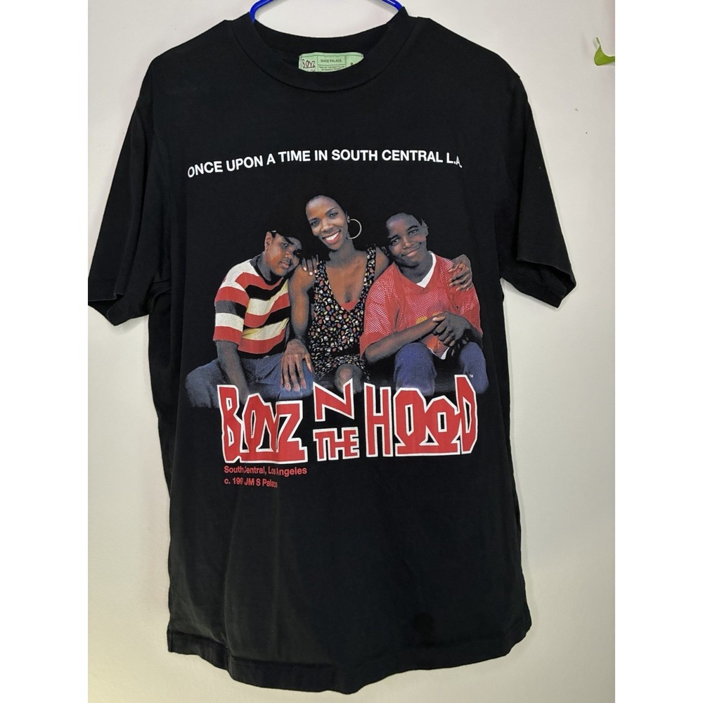 Boyz n the Hood Shoe Palace Graphic T Shirt Black Movie Print Mens Large